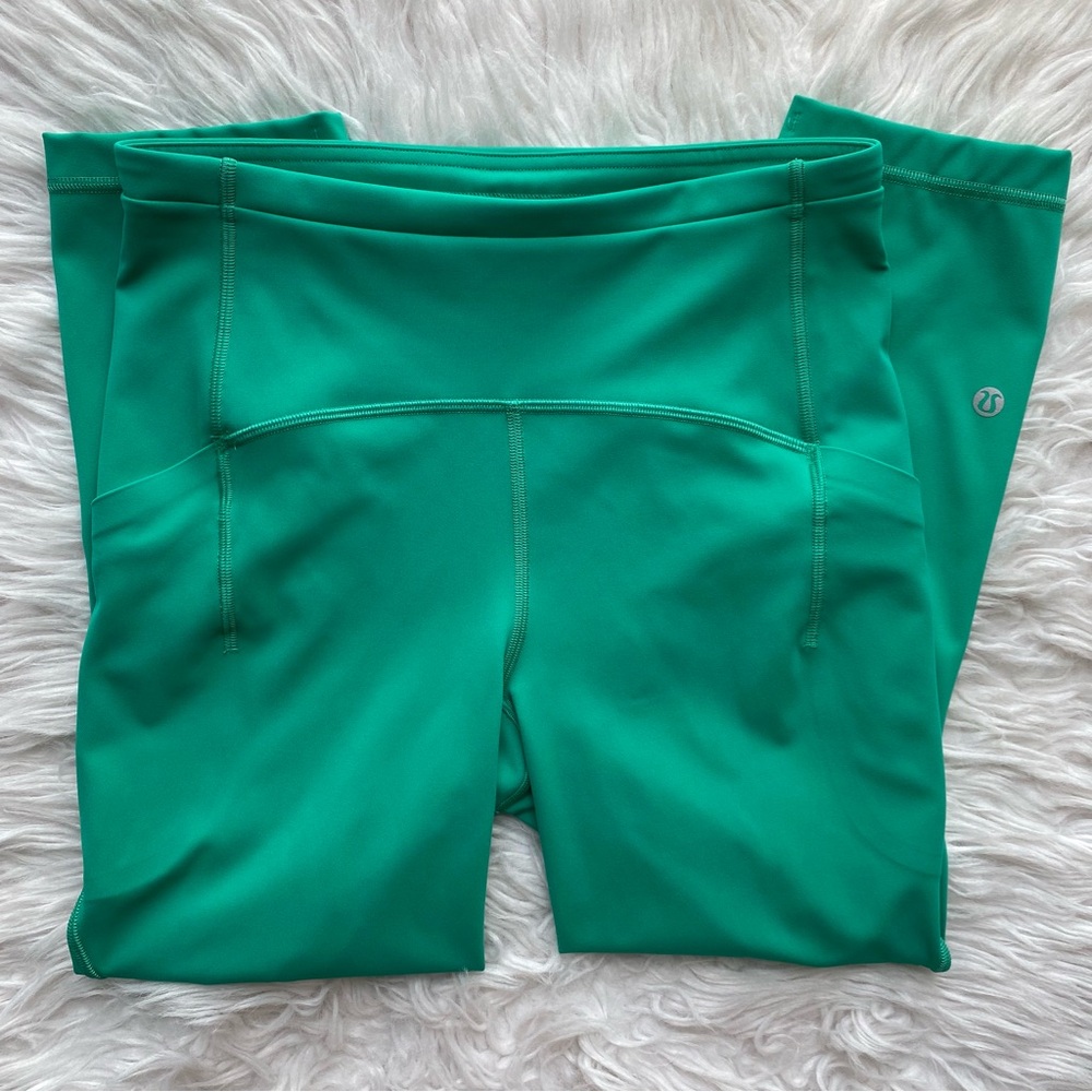 Lululemon Swift Speed High-Rise Crop 21” Legging Women’s Size 6 Kelly Green